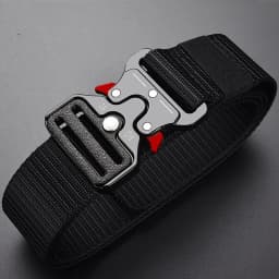 Men's Belt Outdoor Hunting Tactical Mens Belt Multifunctional Combat Survival High Quality Canvas Nylon Mens Belt Sport Belt
