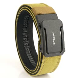 1.5" Tactical Belt Metal Buckle Adjustable Sturdy Ratchet Nylon Belts IPSC USPSA IDPA Belt Rigid Heavy Duty Gear