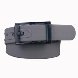 New Plastic Buckle Belt Candy Colored Silicone Casual Pants Jeans Fashionable Belt Without Metal Belts for Women and Men