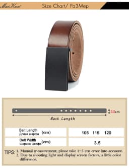 Maikun Genuine Leather Belt Men's Luxury Brand Handmade Vintage Pure Cowskin Casual Pin Buckle Youth Belts