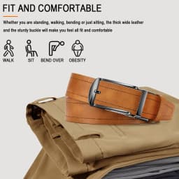 Men's Leather Belts Fashion Automatic Buckle PU Male Belts Luxury Business Designer Black Brown 115 125 135cm