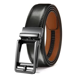 Men's Leather Belts Fashion Automatic Buckle PU Male Belts Luxury Business Designer Black Brown 115 125 135cm