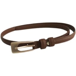 Fashion Women Thin Belt Chic Leather Waistband Square Pin Buckle Jeans Pants Belts Female Clothes Decoration Girdles Strap 벨트