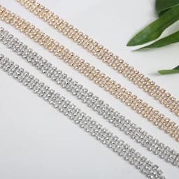 Shiny Rhinestone Women Waist Chain Belt Elegant Long Thin Adjustable Metal Chain For Lady Female Dress Coat Decorative Waistband