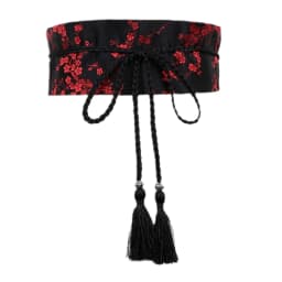 Japanese Style Clothing Kimono Wide Belt Women Sash Tie Streetwear Hanfu Belt Chinese Embroidered Fower Tassel Bandage Belt