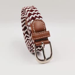 Black Blue Beige Unisex Women Casual Knitted Pin Buckle Thin Belt Woven Canvas Elastic Expandable Braided Stretch Belts for Men