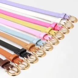 1.8x103cm New Women's Belt Fashion Casual Simple Needle Buckle Belt Jeans Dress Skinny Waistband