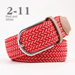 New Unisex Men's Belt Casual Woven Elastic Belt Outdoor Sports Canvas Belt Climbing Work Belt Jeans Suit Pants Belts for Women