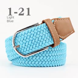 New Unisex Men's Belt Casual Woven Elastic Belt Outdoor Sports Canvas Belt Climbing Work Belt Jeans Suit Pants Belts for Women