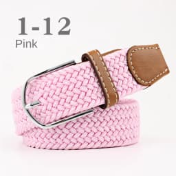 New Unisex Men's Belt Casual Woven Elastic Belt Outdoor Sports Canvas Belt Climbing Work Belt Jeans Suit Pants Belts for Women