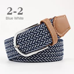 New Unisex Men's Belt Casual Woven Elastic Belt Outdoor Sports Canvas Belt Climbing Work Belt Jeans Suit Pants Belts for Women