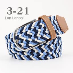 New Unisex Men's Belt Casual Woven Elastic Belt Outdoor Sports Canvas Belt Climbing Work Belt Jeans Suit Pants Belts for Women