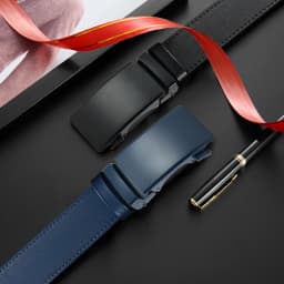 Men's High-quality Buckle Jeans Cowhide Casual Belt Business Denim Belt Men's Fashion Designer 2025 New Style