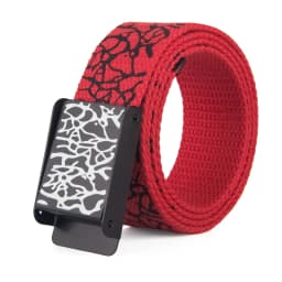 3.8cm Unisex Fashionable Adjustable Casual Polyester Canvas Belt 43 Inch Denim Waist Belt