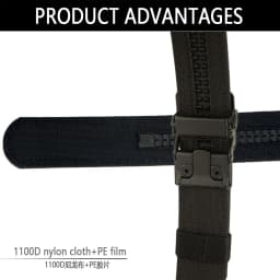 TUSHI New Tactical Belt Hard Gun Belt for Men Metal Automatic Buckle IPSC 1100D Nylon Military Belt Outdoor Sports Girdle Male