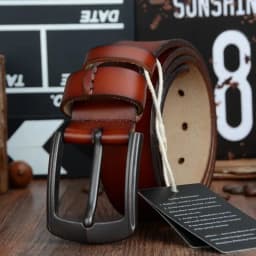 COWATHER new style cow genuine leather mens belt for men high quality vintage style 100-130cm male strap ceinture homme