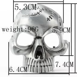 Men's Skull Buckle Fashion Ghost Head Decorative Belt