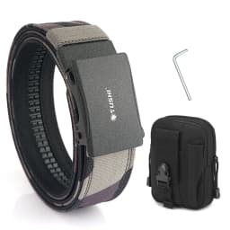 KOLBER New Tactical Gun Belt for Men Metal Automatic Buckle Military Belt Thick Nylon IPSC Girdle Male Outdoor Hunting Belt