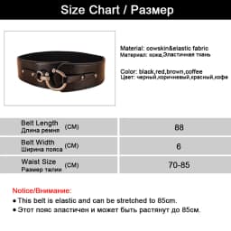 Maikun Wide Belts for Women Vintage Elastic Womens Belt Metal Hook Buckle