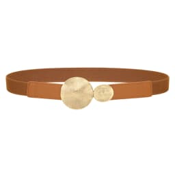 SISHION Summer Fashion Women Belts for Dress SH032 PU Leather Thin Elastic Waist Belt Slim Waistband Black Camel Coffee