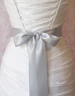 JLZXSY 3 Yard Satin Ribbon Wedding Belt/Bridal Sash/Evening Dress 5cm Duble Faced Satin Ribbon Choose Color
