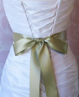 JLZXSY 3 Yard Satin Ribbon Wedding Belt/Bridal Sash/Evening Dress 5cm Duble Faced Satin Ribbon Choose Color
