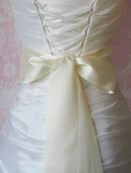 JLZXSY 3 Yard Satin Ribbon Wedding Belt/Bridal Sash/Evening Dress 5cm Duble Faced Satin Ribbon Choose Color