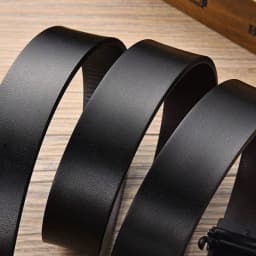 High-quality Fashion Men's Automatic Buckle Belt Simple And Versatile Business Belt Suitable For All Formal Occasions