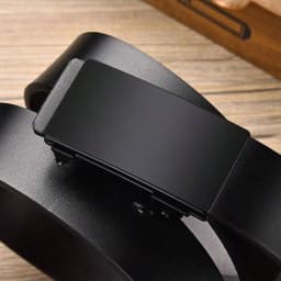 High-quality Fashion Men's Automatic Buckle Belt Simple And Versatile Business Belt Suitable For All Formal Occasions