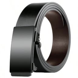 High-quality Fashion Men's Automatic Buckle Belt Simple And Versatile Business Belt Suitable For All Formal Occasions
