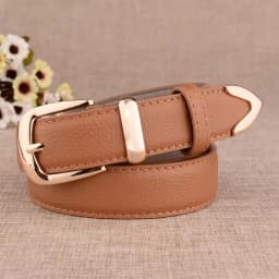 New Women Leather Belts High Quality Fashion Best Matching Dress Jeans Belts for Lady Women's Dress Luxury Designer Brand LB2146