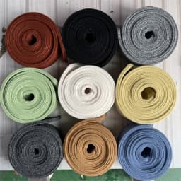 Women Double-Sided Faux Woolen Coat Belt 5x175cm Red Black Grey Yellow Pink Solid Colors Unisex Waist Belt