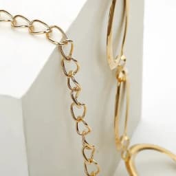 New Metal Round Chain Belt For Women Gold Silver Circle Waist Chain Female Girl Adjustable Thin Waistband Dress Accessories