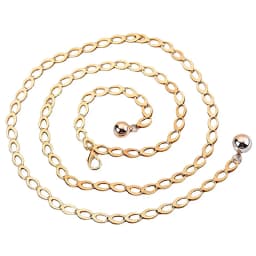 Sexy Women Belts New Streetwear Metal Chain Decorate Dress Belt Adjustable Rough Whip Chain Women Fashion Design Versatile
