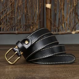 2.8cm Width Women Belt Designer Female Belt Genuine Leather Belts Cowskin Strap Pin Buckle Belts Fancy Vintage for Jeans