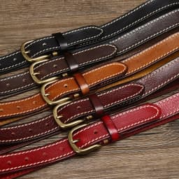 2.8cm Width Women Belt Designer Female Belt Genuine Leather Belts Cowskin Strap Pin Buckle Belts Fancy Vintage for Jeans