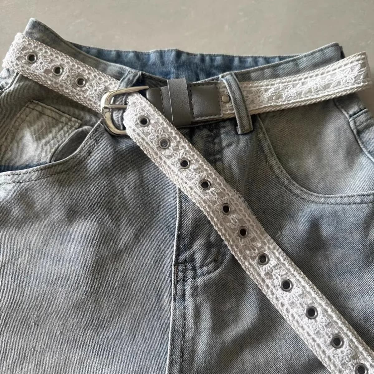 NEW Floral Lace Waist Belt Adjustable Sweet All-match Waistband For Women Casual Waist Strap Decor Accessories Gifts
