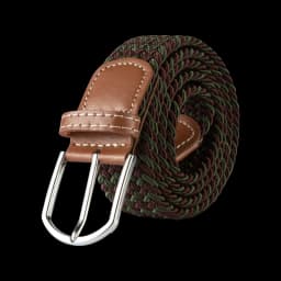 107/120/130CM Fashion Female Elastic Casual Stretch Woven Belt Unisex Canvas Elastic Belts for Women Jeans Pin Buckle Men Belt