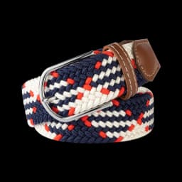 107/120/130CM Fashion Female Elastic Casual Stretch Woven Belt Unisex Canvas Elastic Belts for Women Jeans Pin Buckle Men Belt