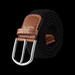 107/120/130CM Fashion Female Elastic Casual Stretch Woven Belt Unisex Canvas Elastic Belts for Women Jeans Pin Buckle Men Belt