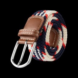 107/120/130CM Fashion Female Elastic Casual Stretch Woven Belt Unisex Canvas Elastic Belts for Women Jeans Pin Buckle Men Belt