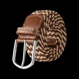 107/120/130CM Fashion Female Elastic Casual Stretch Woven Belt Unisex Canvas Elastic Belts for Women Jeans Pin Buckle Men Belt