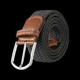107/120/130CM Fashion Female Elastic Casual Stretch Woven Belt Unisex Canvas Elastic Belts for Women Jeans Pin Buckle Men Belt