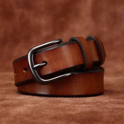 2.8CM Pure Cowhide Genuine Leather for Women High Quality Jeans Pin Buckle Business Belts Waistband Male Fashion Designer