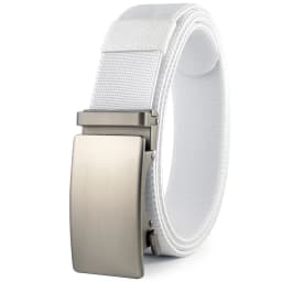 Golf Sports Elastic Belt Tactical Belt Metal Automatic Buckle Tough Stretch Nylon Men Military Belt 115-135CM Big Size Belts