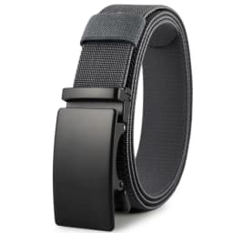 Golf Sports Elastic Belt Tactical Belt Metal Automatic Buckle Tough Stretch Nylon Men Military Belt 115-135CM Big Size Belts