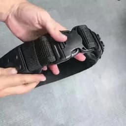 5cm wide slightly hard,thick outdoor waistband buckle multifunctional tactical waistband nylon Velcro outer waistband waist seal