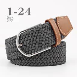 107/120cm Unisex Colorful Canvas - Belt Casual Luxury Trend Jeans Accessories Nylon Girdle Hunting Belt for Men and Women