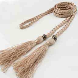 160cm Braided Tassel Belt Handmade Waist Belts for DIY Casual Garment Party Birthday Women Dress Decoration Accessories
