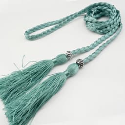 160cm Braided Tassel Belt Handmade Waist Belts for DIY Casual Garment Party Birthday Women Dress Decoration Accessories